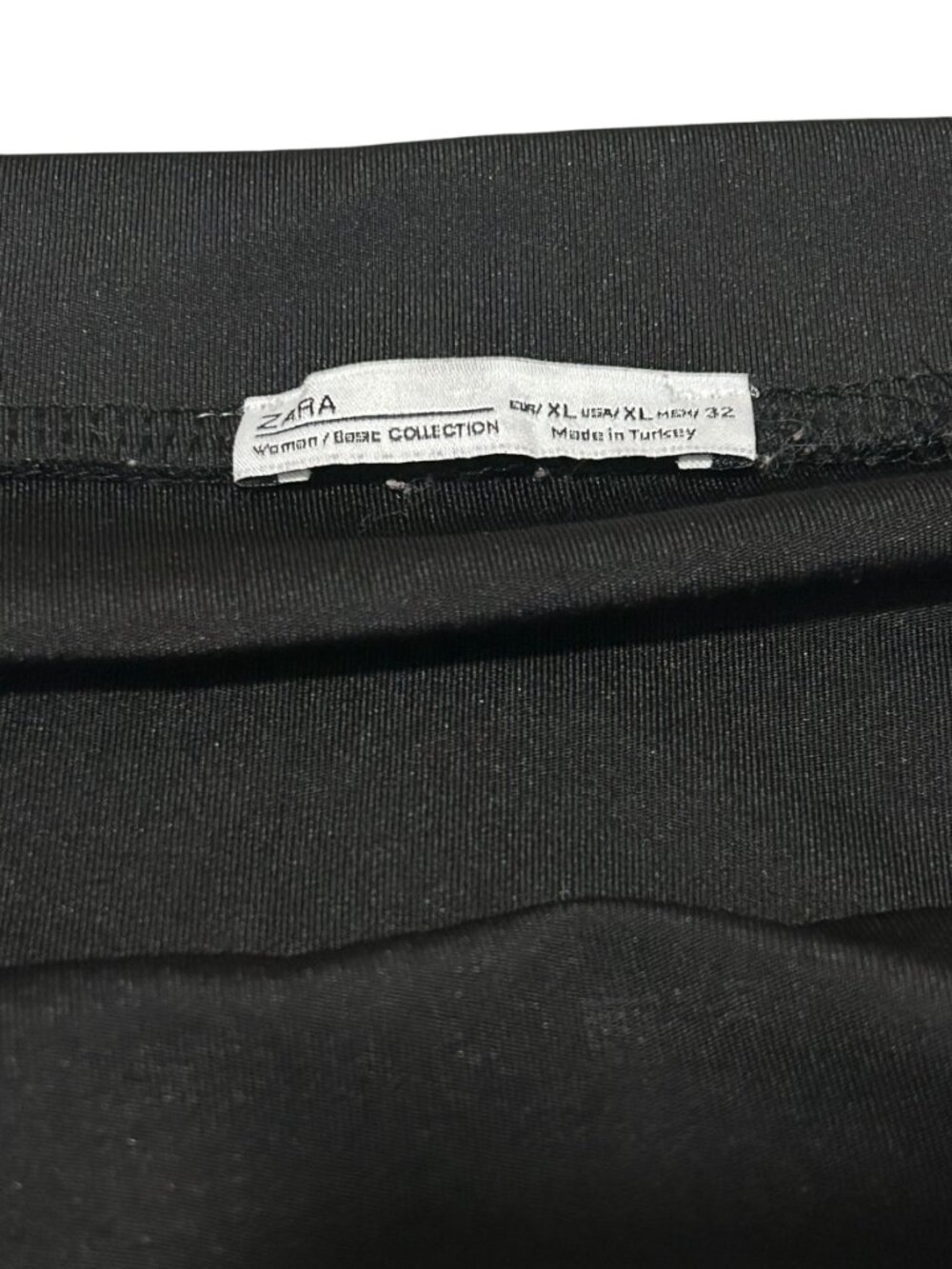 Zara Black Off-The-Shoulder Mini Dress Short Sleeves - Picture 5 of 5